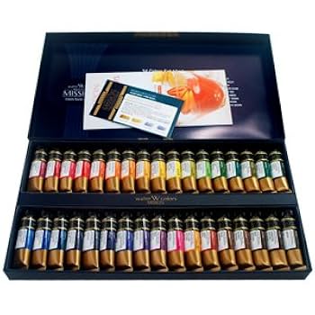 Amazon | Mijello ミッション ゴールド クラス 水彩絵具 15ml